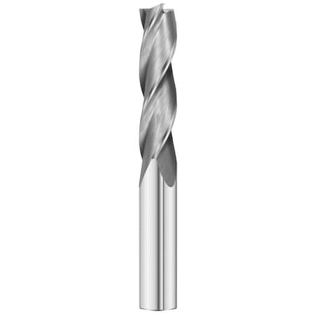 3-Flute - 30° Helix - 3300 GP End Mills, RH Spiral, Square, Extra-Long, 1/2